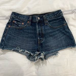 501 Levi Jean Shorts Size 27